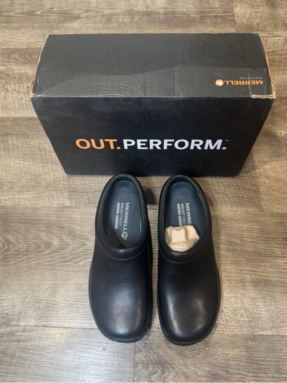 Merrell Women's Encore Nova 2 Leather Slip-On Black Size 5.5